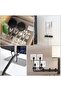 273 Pcs Cable Management Organizer Kit, 4 Cable Split Sleeves 9 Cable Holder 38 Cord Clips 2 Roll Fa - 6