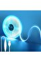 شريط إضاءة LED بتقنية COB بجهد 5 فولت USB مع مفتاح للتحكم في السطوع، 9.84 قدم/3 متر، أبيض دافئ 3000 كلفن، 320 مصباح LED لكل متر، عرض 8 مم، غير قابل للانحناء