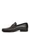 Black Leather Sole Genuine Leather Men's Classic Shoes 01004 m