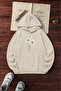 Unisex Printed Oversize Hoodie Hooded Sweatshirt