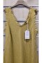 Italian Sleeveless Short Linen Dress - 2