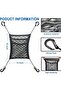 3-Layer Car Mesh Organizer, Seat Back Organizer Backseat Storage Net Car Net Organizer Pet Backseat - 3