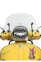 Cute Leopard Rabbit Sticker Car, Motorcycle, Helmet, Laptop, Glass Sticker 13X8 cm - 2