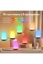 Portable Touch Lamp, Night Light, Portable Table Sensor Control Bedside Lamps with Quick USB Chargin - 2