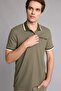 Ultra Soft Regular Fit Polo Collar Short Sleeve Polo T-Shirt G7063Ax26Sm