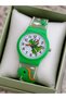 Boy's Wristwatch Silicone Cord Analog Display Colorful Design - 3