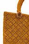 Natural Bohemian Floral Detailed Rectangular Wicker Bag 29X46 Cm, Bamboo, Rattan, Jute, Basket, Nordic, Mo - 2