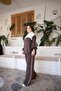 Women's Hijab Oversize Zippered 2-Piece Tracksuit Set - 2