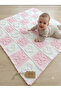 Alize Hand Knitted Cotton Organic Knitwear Popcorn Soft Baby Blanket - 2