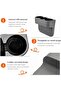 Car Cup Holder, Auto Cup Drink Holders, Leather Multifunctional Vehicle Front Seat Crevice Organizer - 6