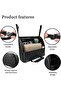 Car Net Pocket Handbag Holder, Universal Adjustable Large Capacity Organizer, Tough Mesh Ba - 5