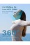Portable neck fan - bladeless, hands-free, rechargeable fan - unisex portable personal fan - suitable for home, office, and outdoor travel. - 3