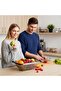2 Pack Over the Sink Oval Colander for Kitchen, Collapsible Colander with Expandable Rubber Handles, - 5