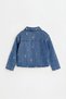 İşlemeli denim ceket - 2