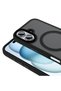 iPhone 16 Plus Case Magsafe Supported Camera Raised Matte Anti-Fingerprint Silicone - 4