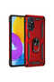 Galaxy M52 Case Camera Protector Magnetic Stand Tank Protection - 4