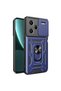 Xiaomi Redmi Note 13 Pro Plus 5g Case Sliding Camera Protector Magnetic Stand Tank Protection