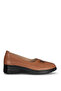 787 Tan Genuine Leather Women's Heeled Shoes - 2