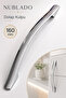 160 mm Chrome Cabinet Handle Curved Modern Kitchen Cupboard Drawer Wardrobe Furniture Door Handle