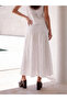 Alita City High Waist Brode Flared Skirt with a Difference - 4