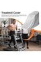 Unbranded treadmill cover - Waterproof Foldable 168*75*135 cm Silver Dust protection for fitness equipment Suitable treadmills Training Gym - 2