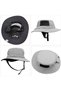This unisex, foldable, waterproof hiking hat offers UV protection and is suitable for hunting, traveling, gardening, mountaineering (dark grey). - 2