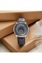 Men's Stainless Steel Watch, Blue Leather Band | Trn-M43s - 6