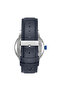 Men's Stainless Steel Watch, Blue Leather Band | Trn-M43s - 5