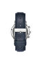 Men's Stainless Steel Watch, Blue Leather Band | Trn43mm - 5