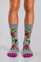 Men's 4-Pack Cotton Patterned Socks - 2