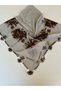 Stone Color Handcraft Needlework Embroidery/Needlework/Needle Work Yemeni/Hand Work Toub Cloth/Hand Knitting - 7