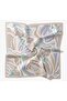 Twill Silk Scarf Abstract Gray - 5