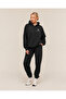 Women's m a C K L I N Logo Chest Printed Oversize 3 Thread Hooded Tracksuit Set - 6