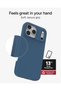Manhattan Snap Phone Case for iPhone 17 Pro Max - Blue Ocean Abyss, Drop Protection (13ft/4m), Soft-Touch Silicone, Slim & Lightweight, Smooth Surface & No-Slip Grip, MagSafe Compatible - 4
