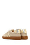 Women's Beige Lace-Up Sneaker Af168001Sk - 5