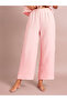 Pink Tie-Up Detail Ruffled Top and Pants Pyjama Set - 5