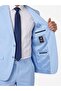 Men's Classic 2-Piece Suit 2 Buttons Slim Fit Stretch Fabric Double Slits 7 Drop - 4
