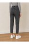 Julia Milano Black Snow Wash Mom Jeans Daily Wear Comfortable Boyfriend Style Smoked Women's Trousers New Season(2026) - 3