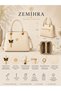 Women's Compact Size Butterfly Charm Hand and Shoulder Bag with Cross Strap, Daily Stylish Bag - 2