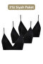 Seamless/No-Seam Underwire Covered Triangle Strap Knitted Bra