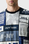 Jacquard 100% Cotton Regular Fit Crew Neck t Shirt Men's t Shirt Xm003021 Af10356 - 4