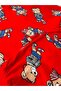Unisex Children's Pajama Set 100% Cotton Single Jersey Fabric with Bear Pattern Long Sleeves Circular Neckline - 8