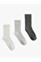 Cotton 3-Piece Sock Set - 2