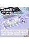 لوحة مفاتيح ميكانيكية لاسلكية ATTACK SHARK ajazz AK820 Pro قابلة للتبديل السريع مع شاشة TFT وأزرار بإضاءة RGB خلفية - 2