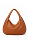 Women's Soft Knitted Hobo Bag - Tan - 3