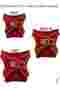Premium Adjustable Pet Harness & Control String – Comfortable No-Pull Harness for Cats & Dogs | Breathable Soft Vest with Secure Buckle | Strong Pet Control Leash Included (Red, Small) - 6