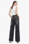 Taşlanmış High Waist Straight Fit Jean Pants - 5