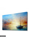 Ship at Sunset One Piece Canvas - Canvas Painting - 4