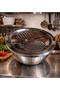 25 cm Stainless Steel Multi-Bowl Grater/ Multi-Purpose Mixing Grater Bowl - 2