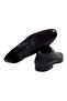 Dark Blue Color Lace-Up Genuine Leather Men's Shoes - 2